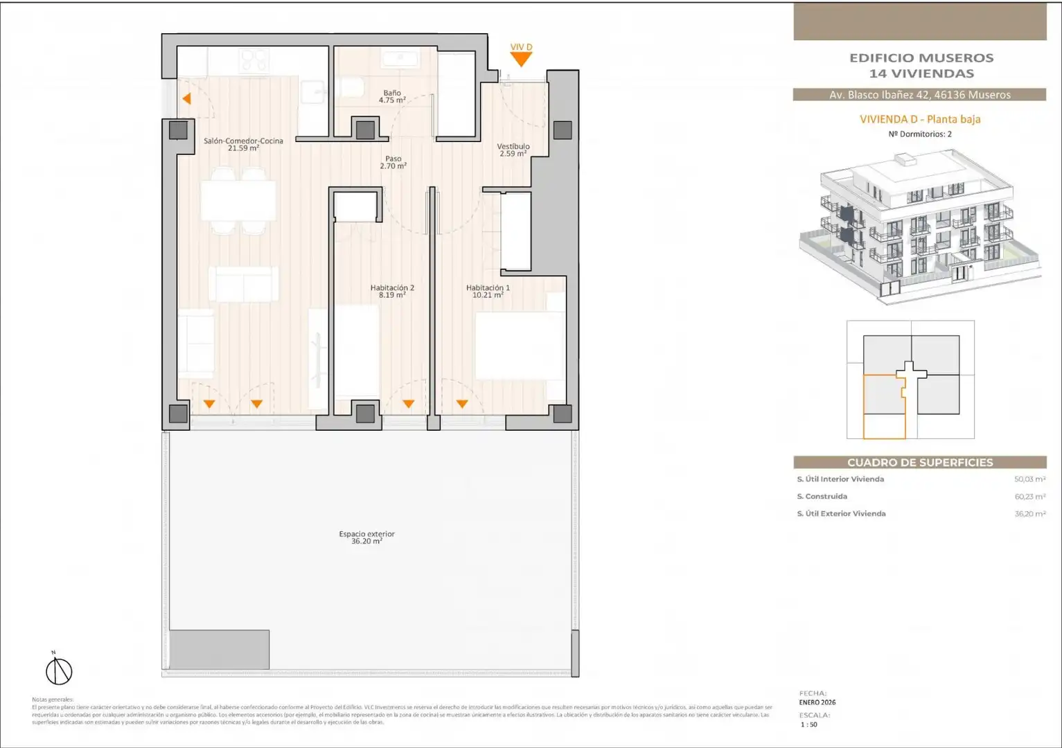 Planta baja en venta en Museros con Aire acondicionado, Calefacción y Terraza
