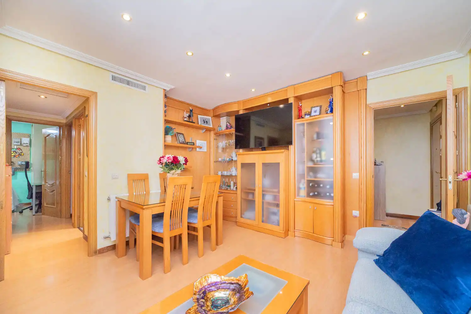Living room of Flat for sale in Leganés  with Air Conditioner, Storage room and Community pool