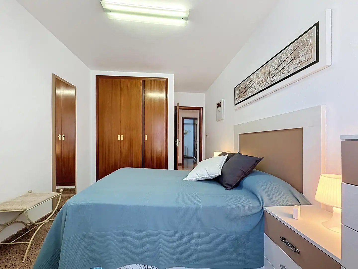 Schlafzimmer von Wohnung zum Verkauf in Castalla mit Heizung