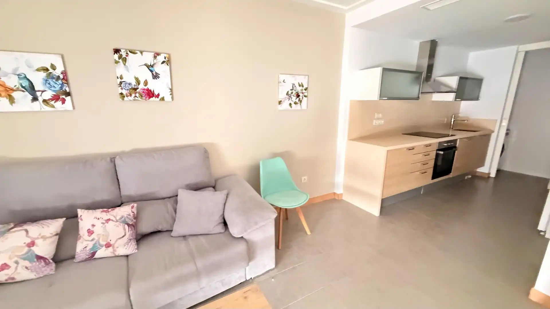Sala de estar de Apartamento en venta en Elche / Elx con Aire acondicionado, Jardín privado y Terraza