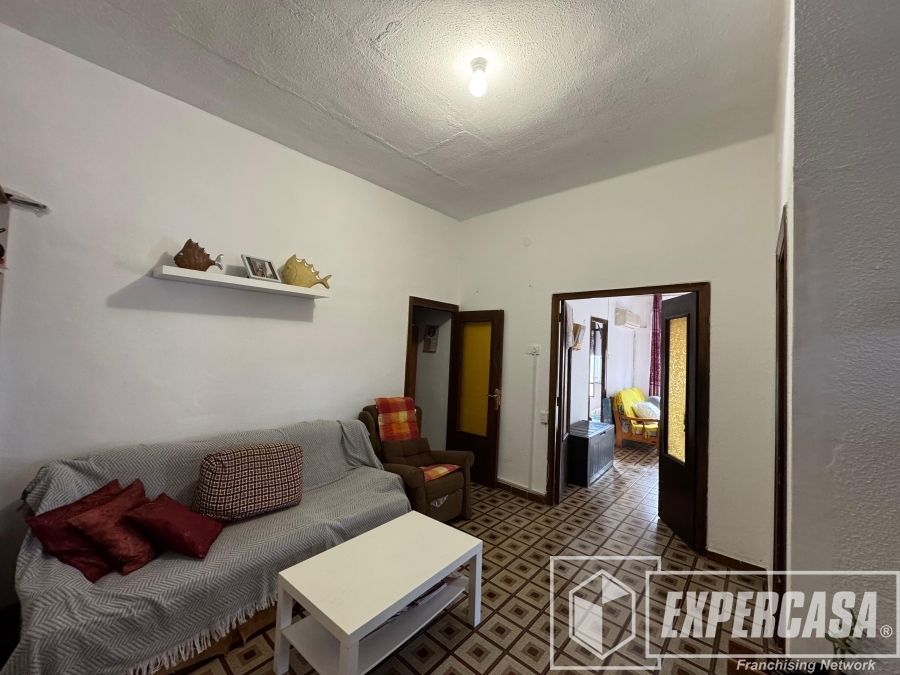 Sala d'estar de Casa adosada en venda en Beniparrell amb Aire condicionat i Terrassa