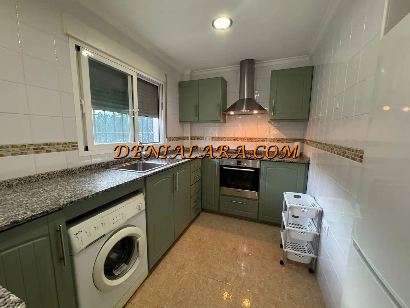 Kitchen of Houses for rent in Sagra  with Air Conditioner, Private garden and Terrace