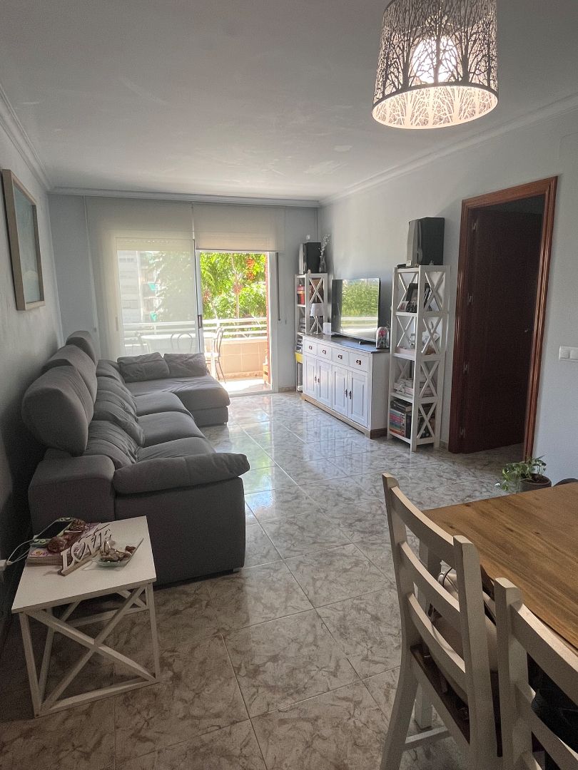 Living room of Flat for sale in  Tarragona Capital  with Furnished and Balcony