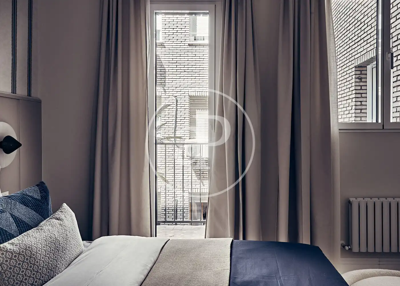 Schlafzimmer von Wohnung zum Verkauf in Madrid mit Klimaanlage, Heizung und Terrasse