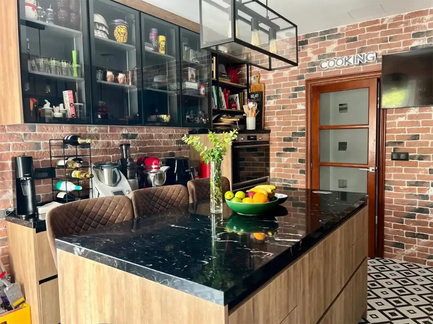 Cocina de Casa o chalet en venta en Campos con Aire acondicionado y Piscina