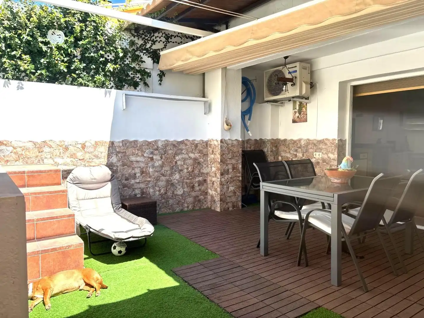 Terraza de Casa adosada en venta en Marbella con Piscina comunitaria