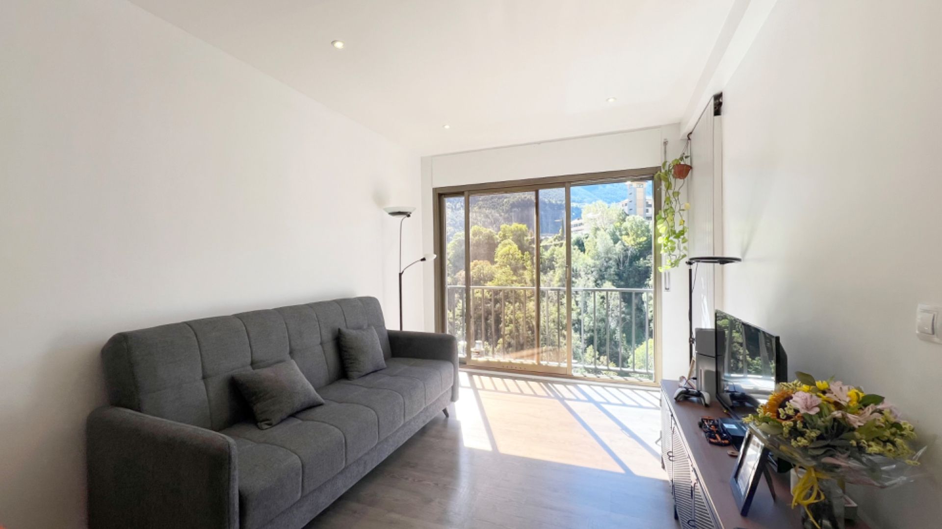 Living room of Flat for sale in Escaldes – Engordany  with Parquet flooring and Oven