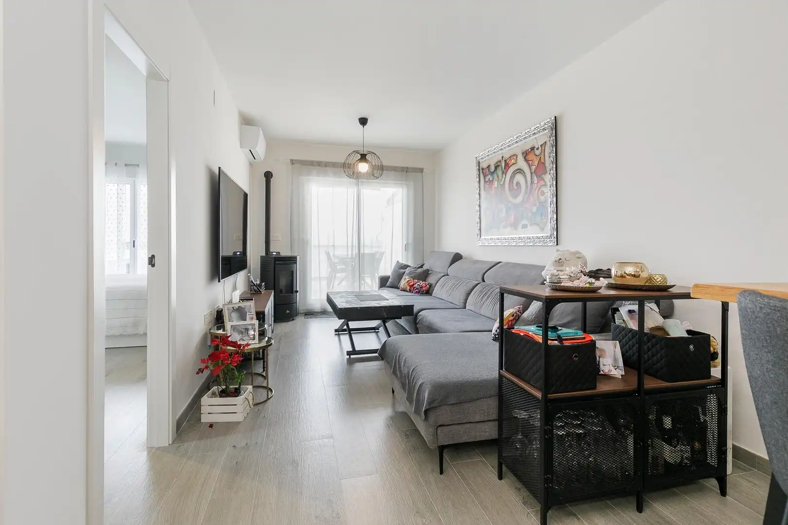 Living room of Duplexes for sale in Jun  with Air Conditioner, Heating and Private garden