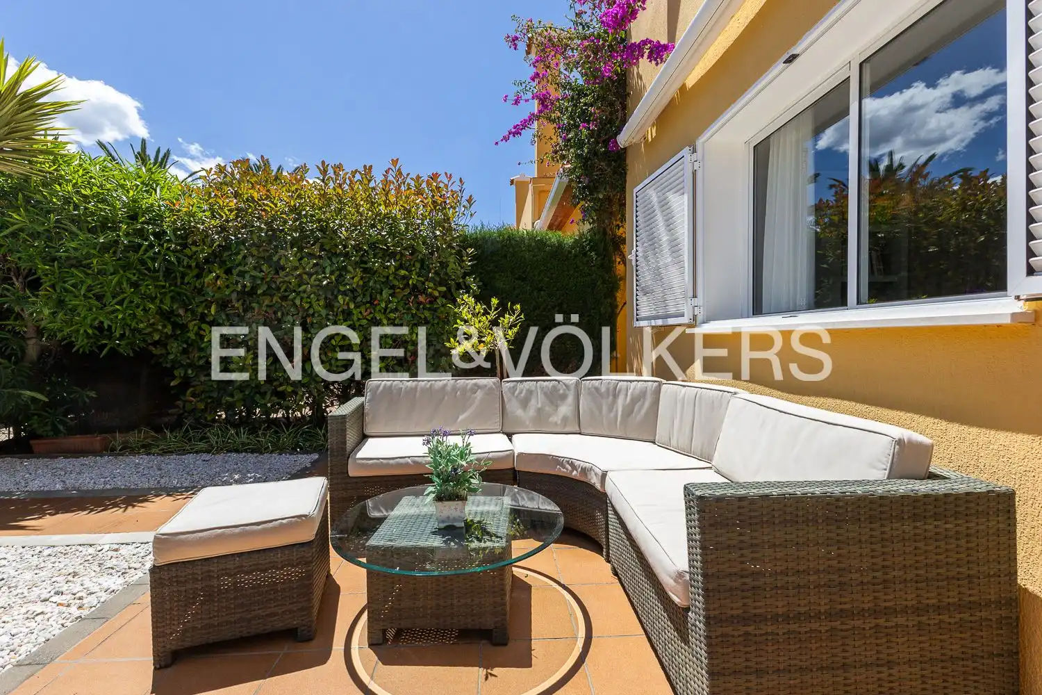 Terraza de Casa o chalet en venta en Dénia con Aire acondicionado, Calefacción y Jardín privado