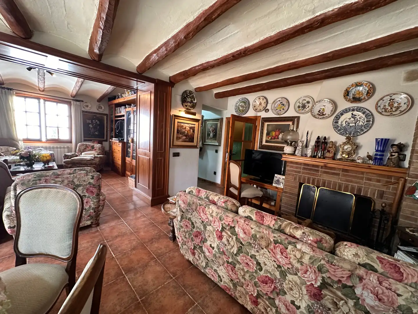Living room of Houses for sale in Perafort  with Air Conditioner, Heating and Terrace