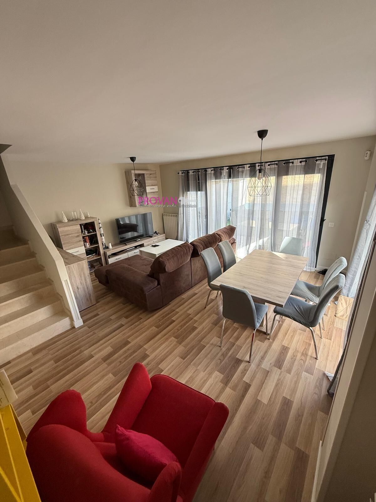 Living room of Single-family semi-detached for sale in Villalbilla  with Heating and Terrace