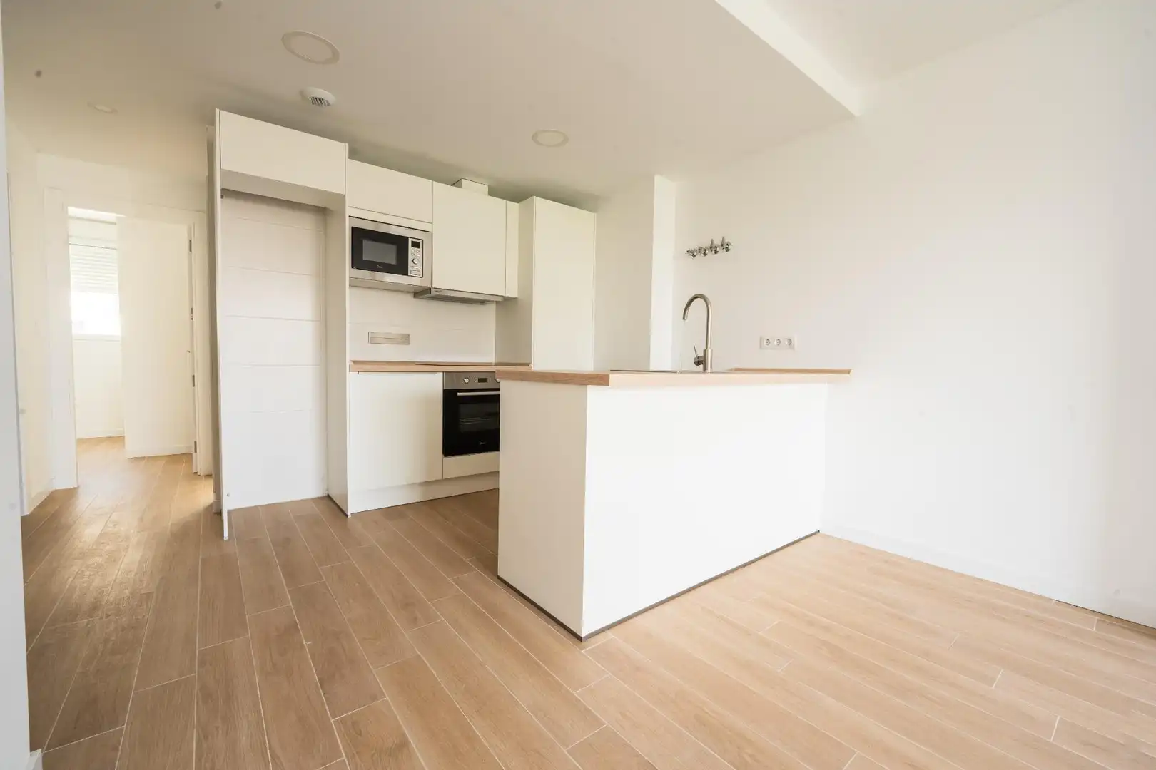 Cocina de Apartamento en venta en Albacete con Calefacción, Jardín privado y Trastero