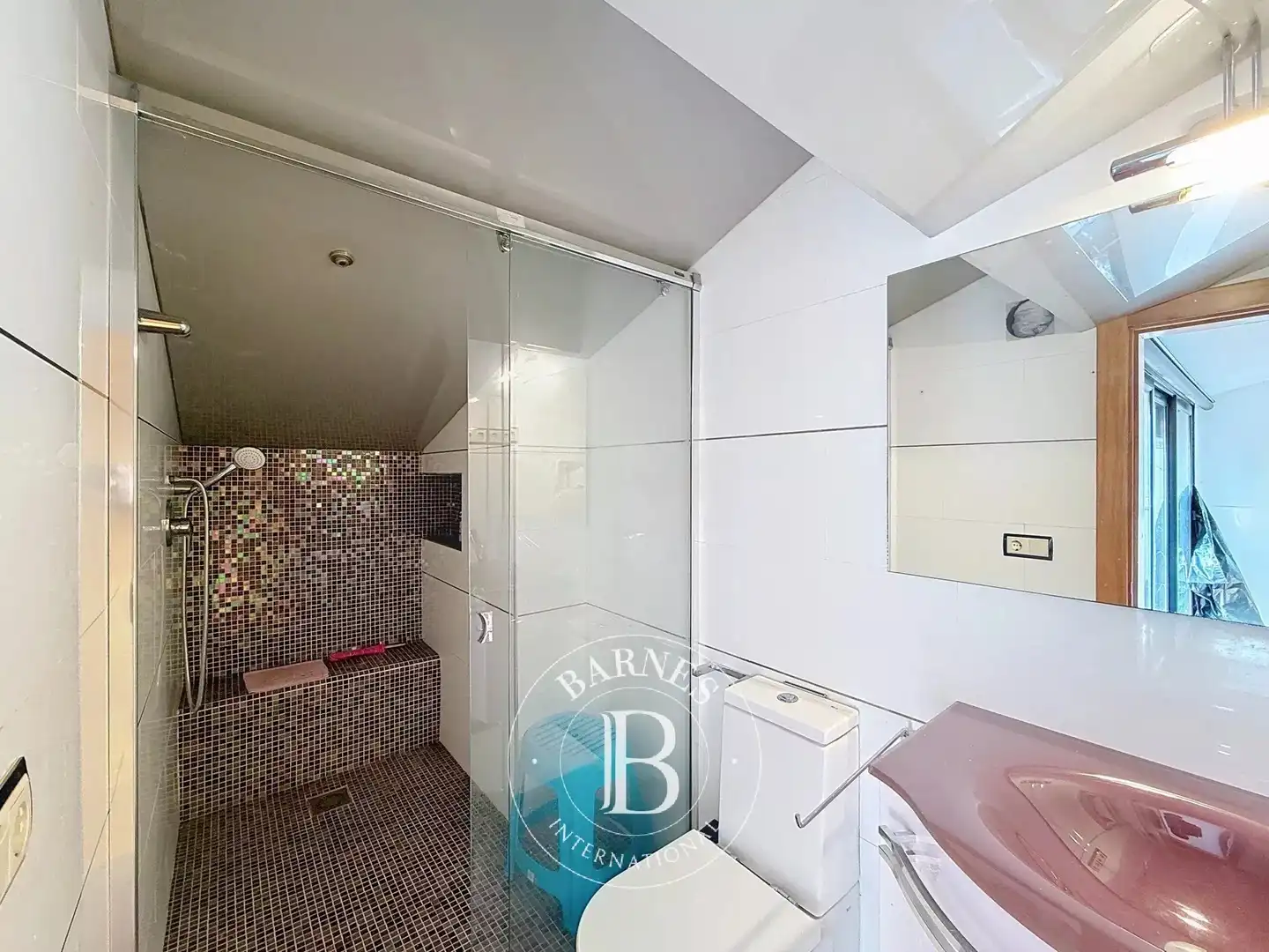 Bany de Casa o xalet en venda en Santa Susanna amb Aire condicionat, Calefacció i Jardí privat