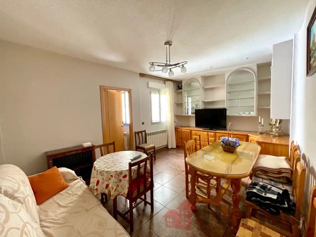 Sala de estar de Piso en venta en Madrid con Calefacción y Amueblado