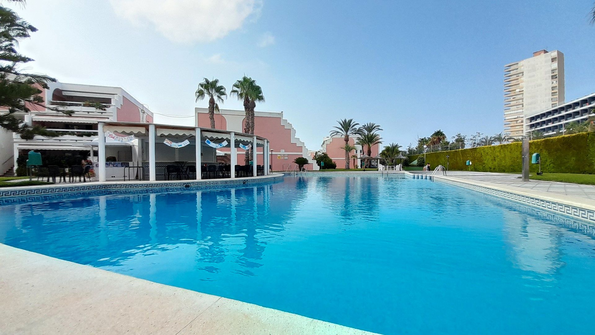 Swimming pool of Apartment for sale in Mazarrón  with Air Conditioner and Community pool