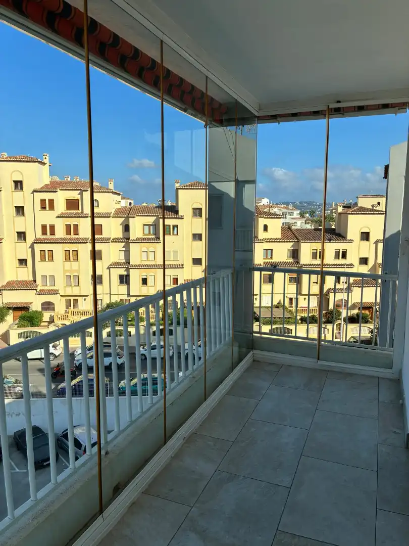 Terraza de Apartamento de alquiler en Jávea / Xàbia con Aire acondicionado, Calefacción y Jardín privado