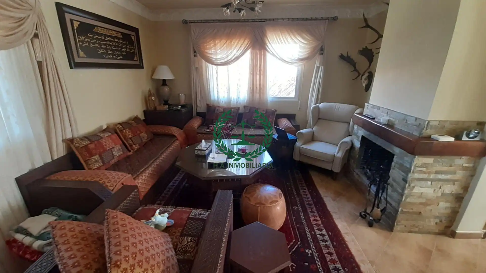 Sala de estar de Casa o chalet de alquiler en Pedrezuela con Calefacción, Jardín privado y Terraza