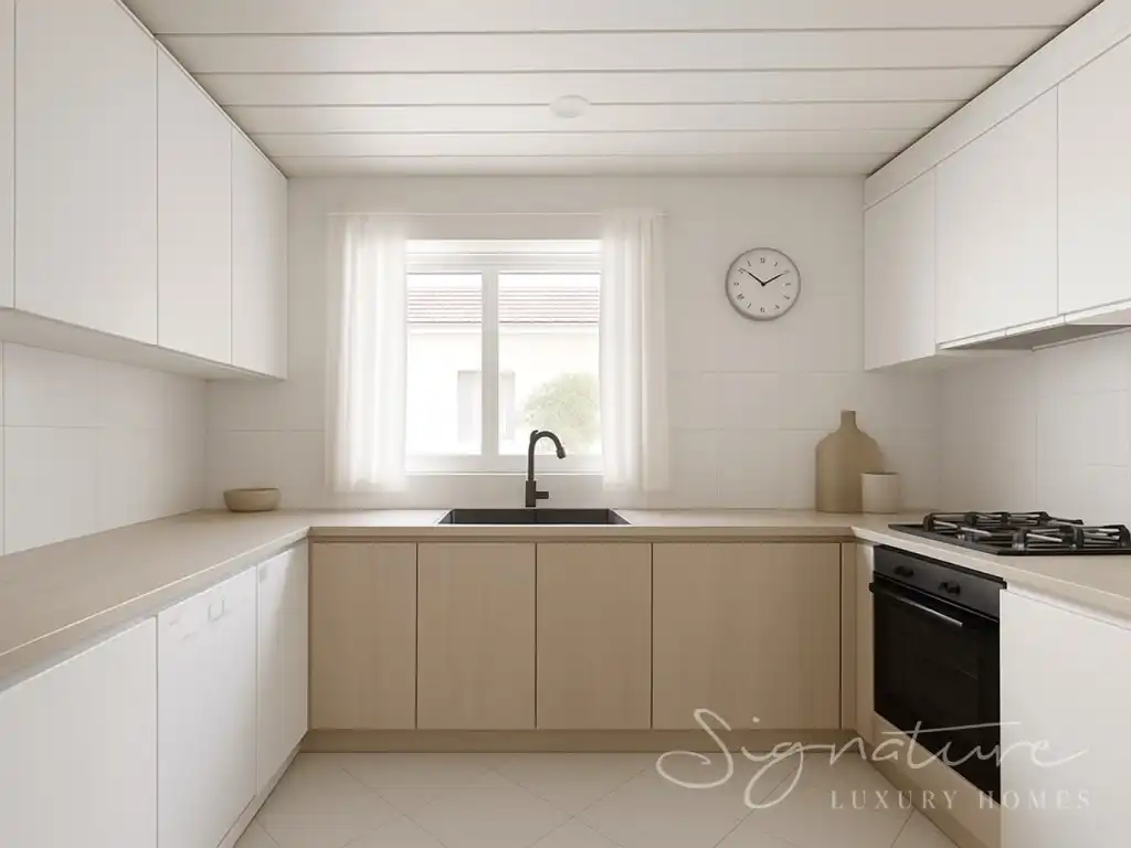 Kitchen of Attic for sale in Sant Cugat del Vallès  with Air Conditioner, Terrace and Swimming Pool
