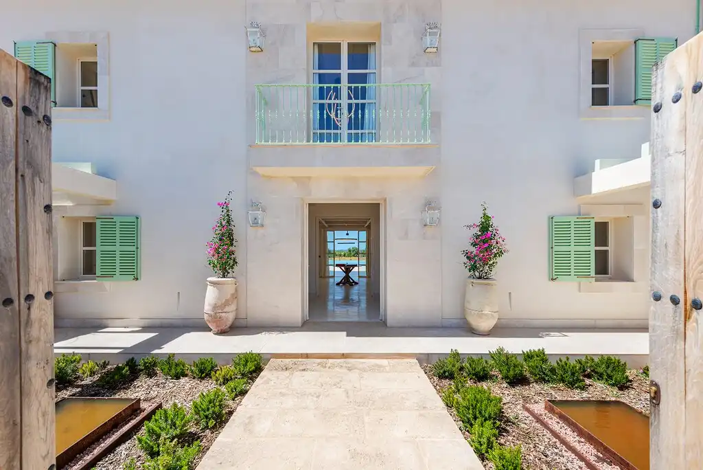 Vista exterior de Finca rústica en venta en Santanyí con Aire acondicionado, Calefacción y Jardín privado