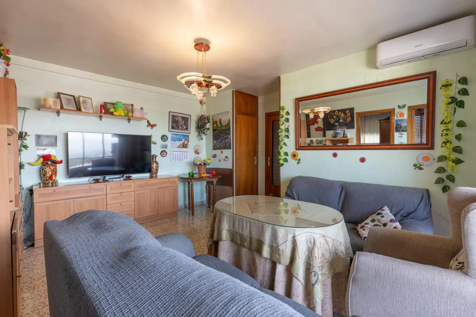 Sala de estar de Piso en venta en Granada