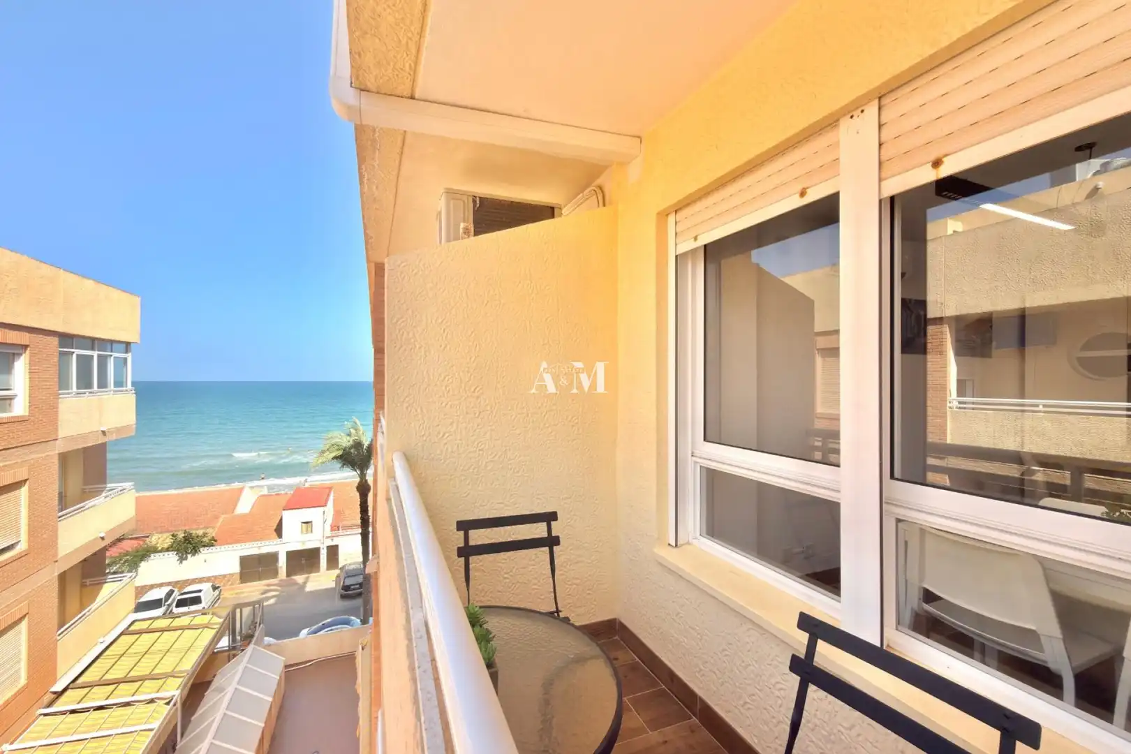 Terrasse von Wohnung zur Miete in Guardamar del Segura mit Klimaanlage, Heizung und Terrasse