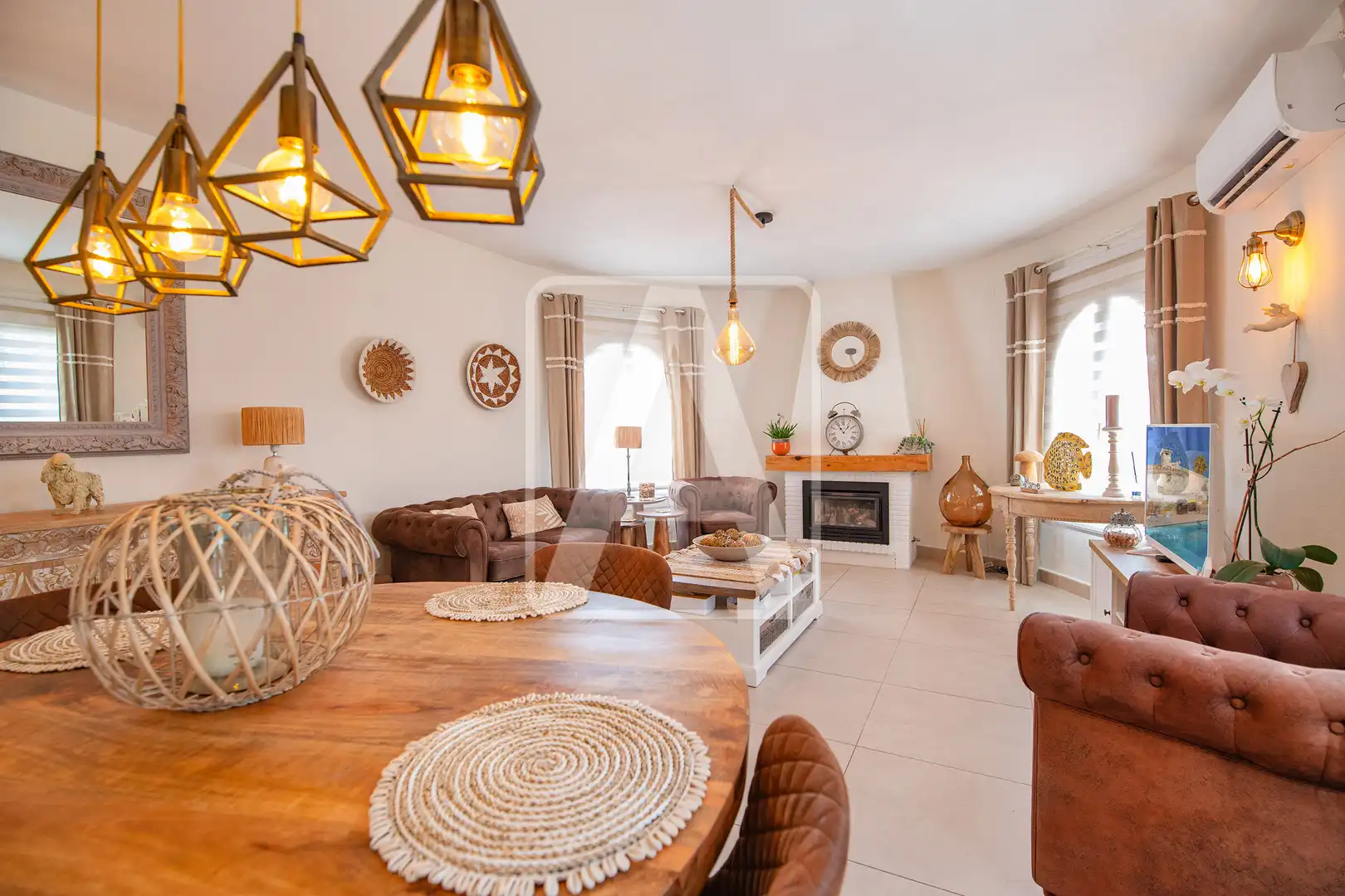 Living room of Houses for sale in Benissa  with Air Conditioner, Heating and Private garden