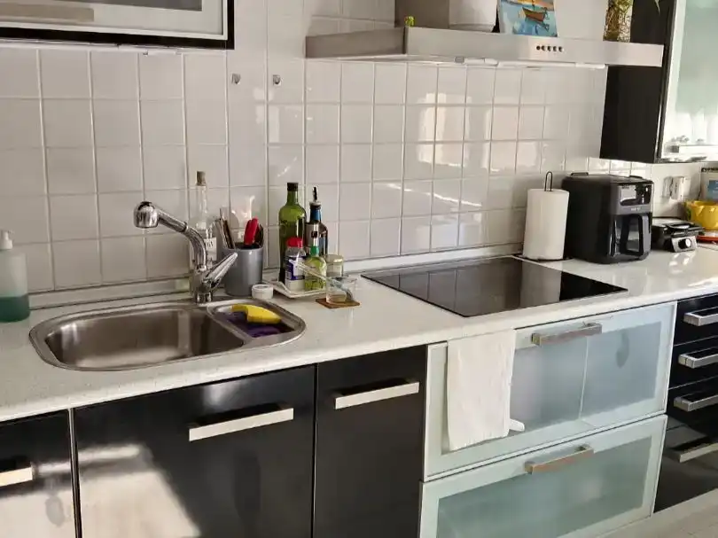 Cocina de Piso para compartir en Almendralejo con Aire acondicionado, Parquet y Amueblado