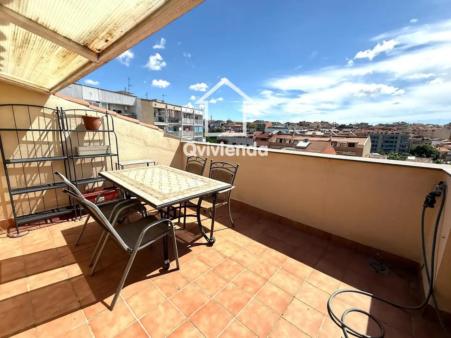 Terrace of Duplexes for rent in Terrassa  with Air Conditioner, Heating and Terrace