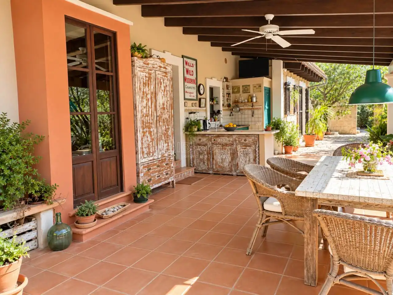 Casa rústica amb piscina en venda a Selva, imagen 3