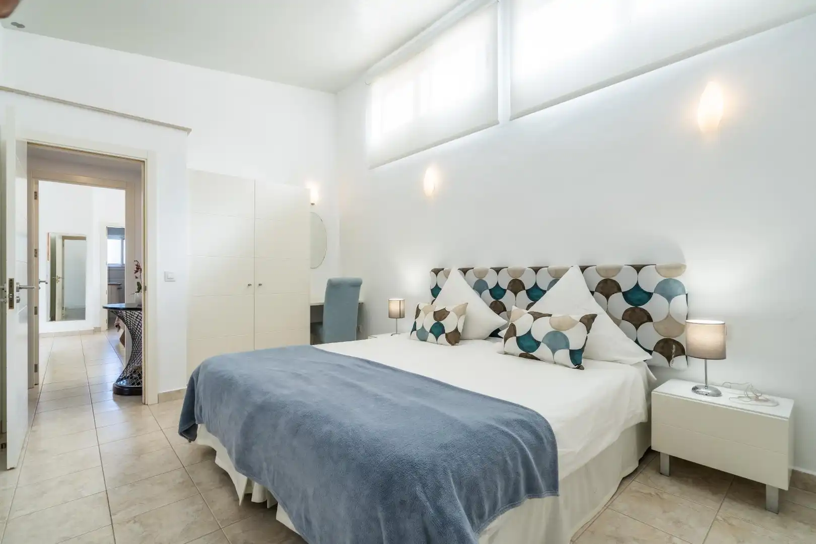 Dormitori de Casa o xalet en venda en Guía de Isora amb Aire condicionat, Jardí privat i Terrassa
