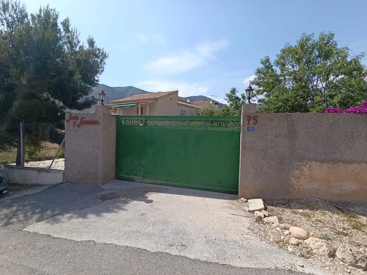 Exterior view of Houses for sale in Orxeta  with Storage room