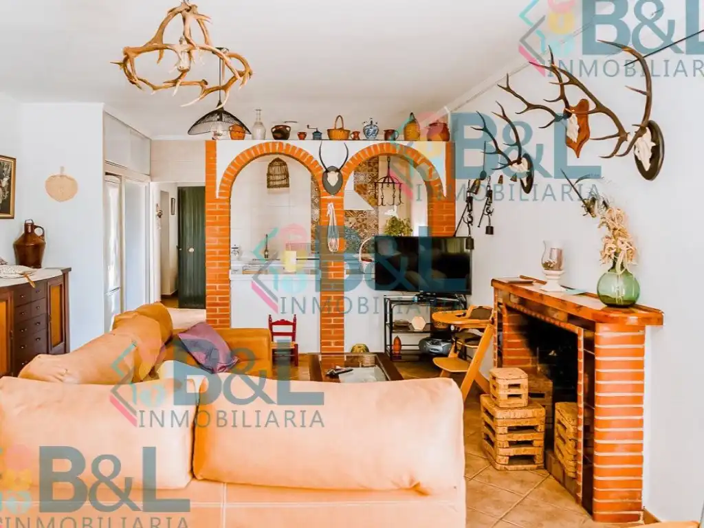 Sala de estar de Casa o chalet en venta en Valverde del Camino con Terraza