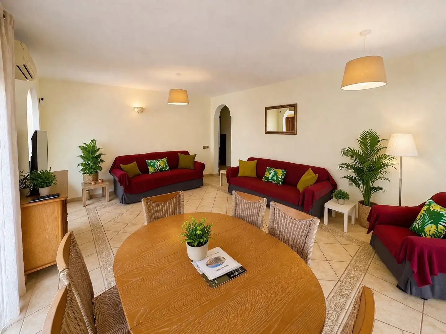 Sala de estar de Casa o chalet en venta en Antigua con Aire acondicionado, Calefacción y Jardín privado