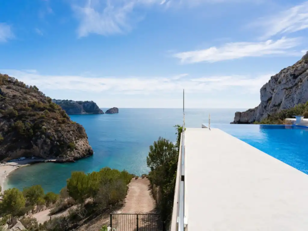 Piscina de Casa o xalet en venda en Jávea / Xàbia amb Aire condicionat, Jardí privat i Terrassa