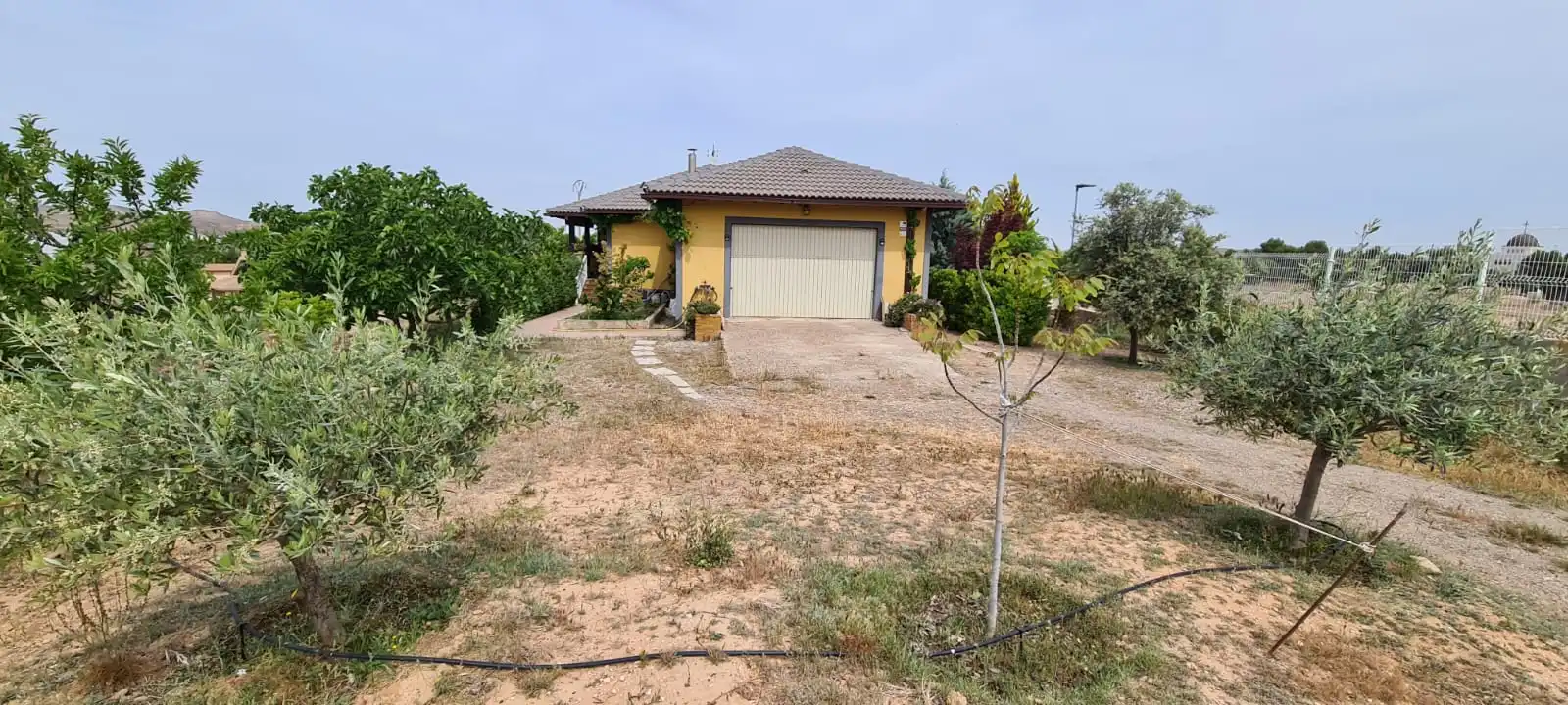 Vista exterior de Casa o xalet en venda en Híjar amb Calefacció, Jardí privat i Traster