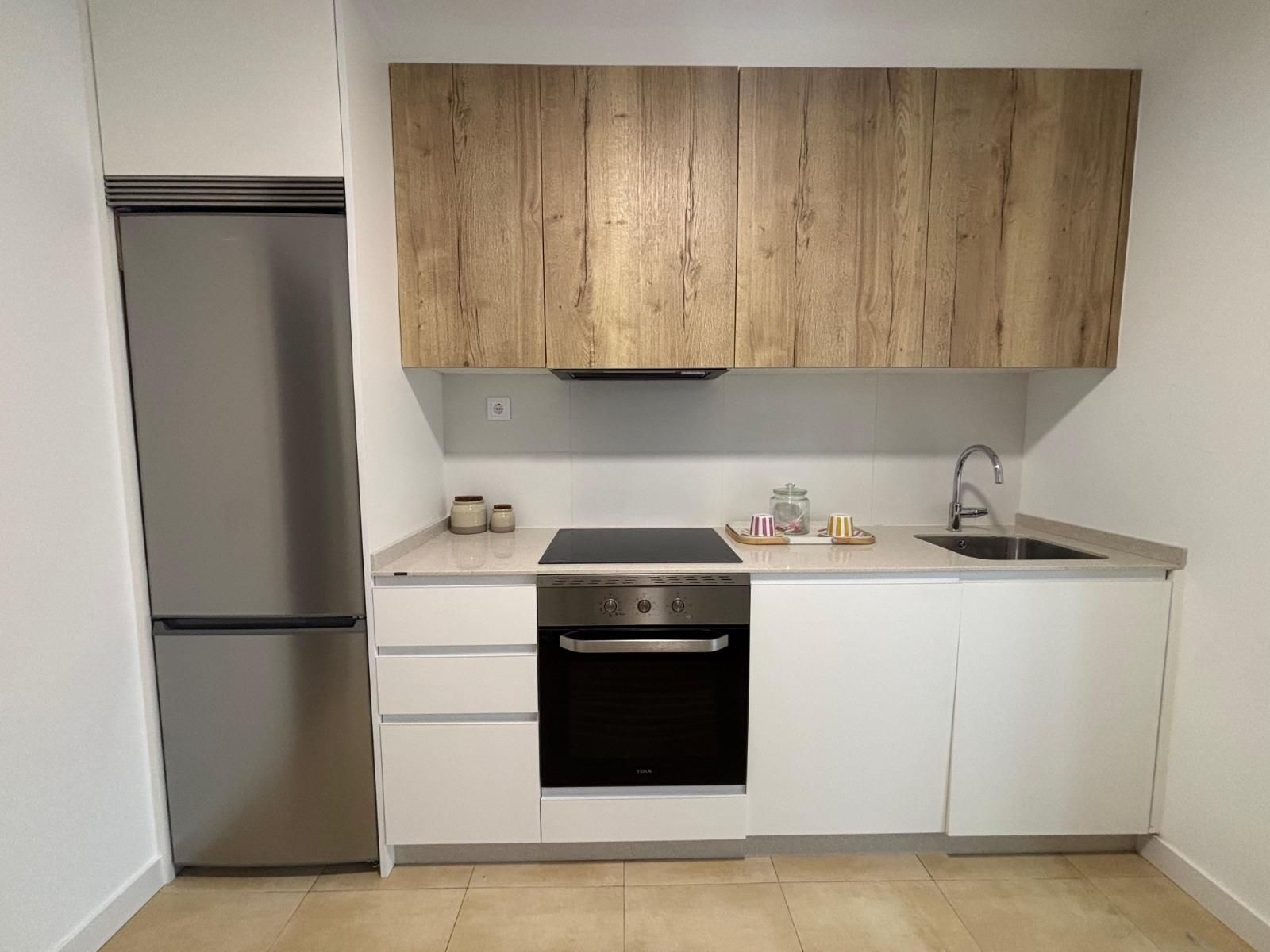 Kitchen of Flat for sale in Ferrol  with Heating and Storage room