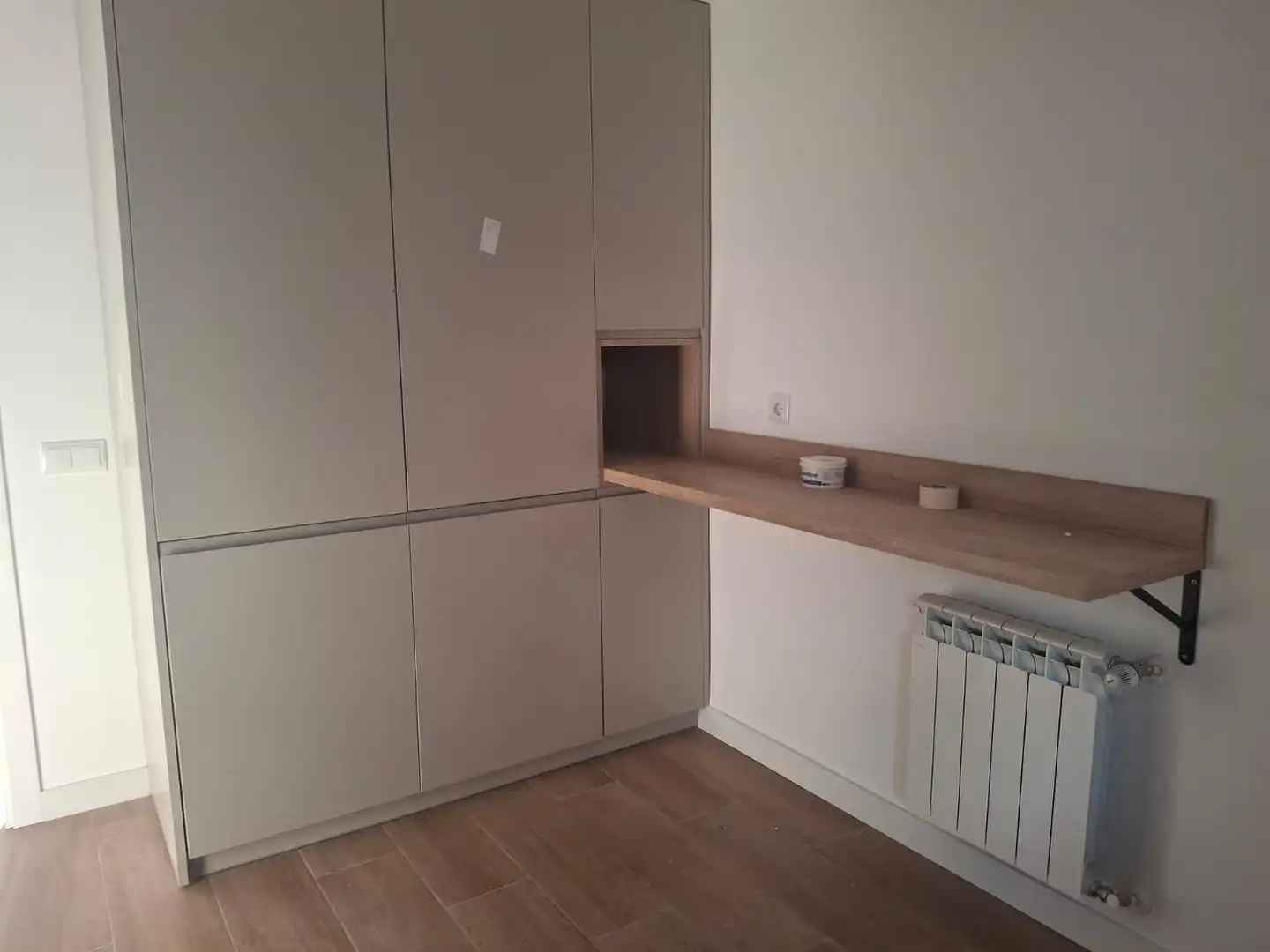 Kitchen of Flat for rent in Madrid  with Air Conditioner, Heating and Parquet flooring