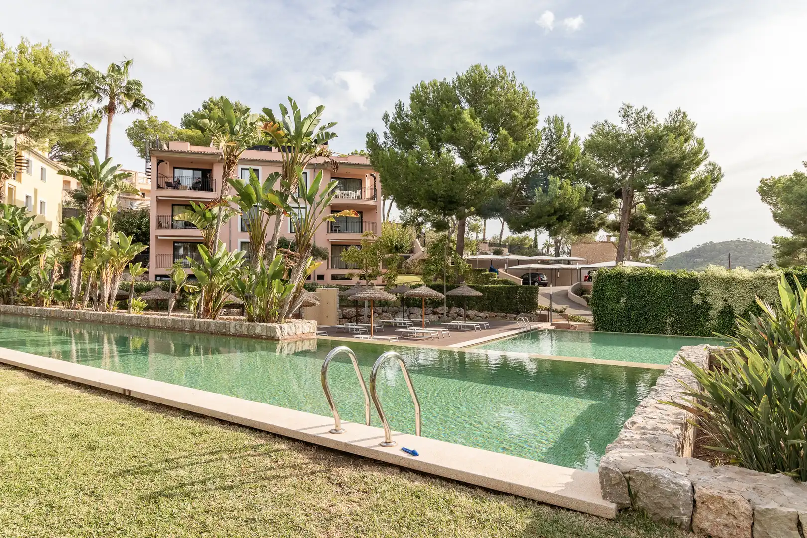 Swimming pool of Ground floor for sale in Andratx  with Private garden, Terrace and Community pool