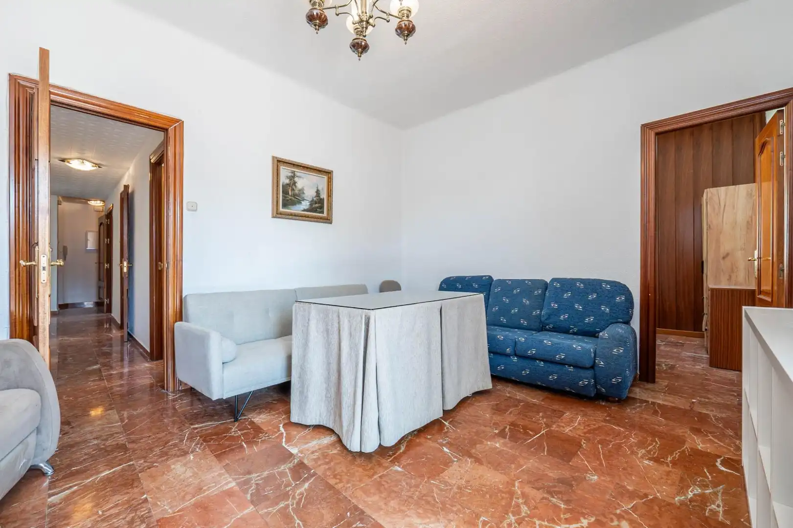 Living room of Attic for sale in Granada  with Air Conditioner, Terrace and Balcony
