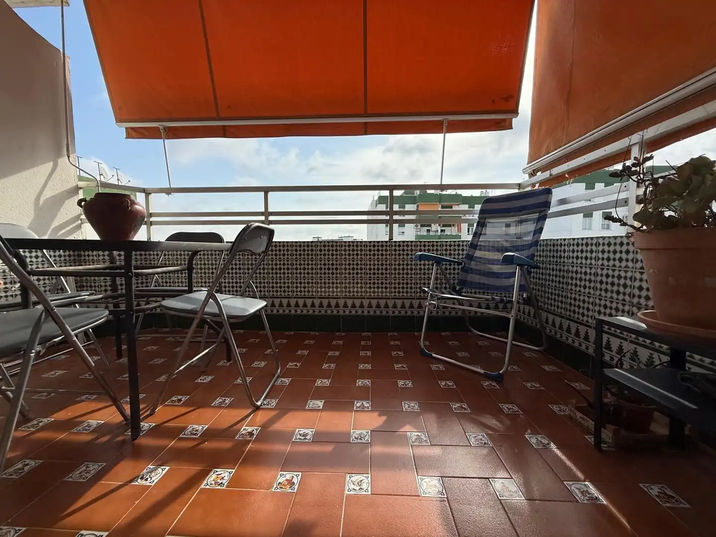 Terrasse von Wohnung zum Verkauf in Jerez de la Frontera mit Klimaanlage und Terrasse