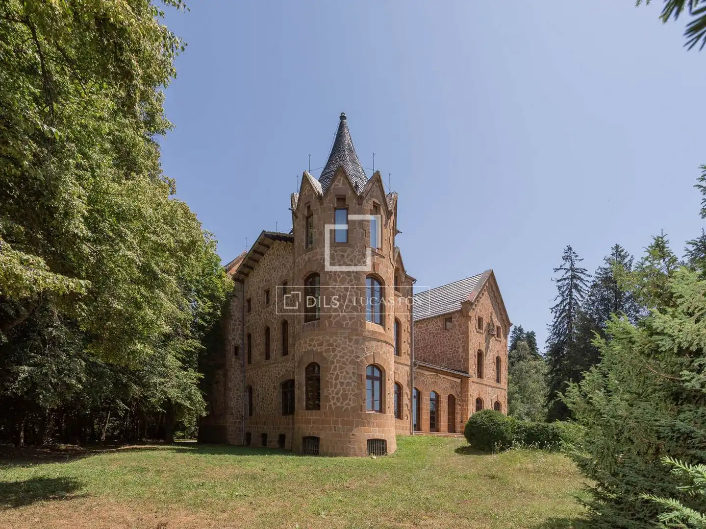 Vista exterior de Finca rústica en venta en Sant Hilari Sacalm con Aire acondicionado, Calefacción y Jardín privado