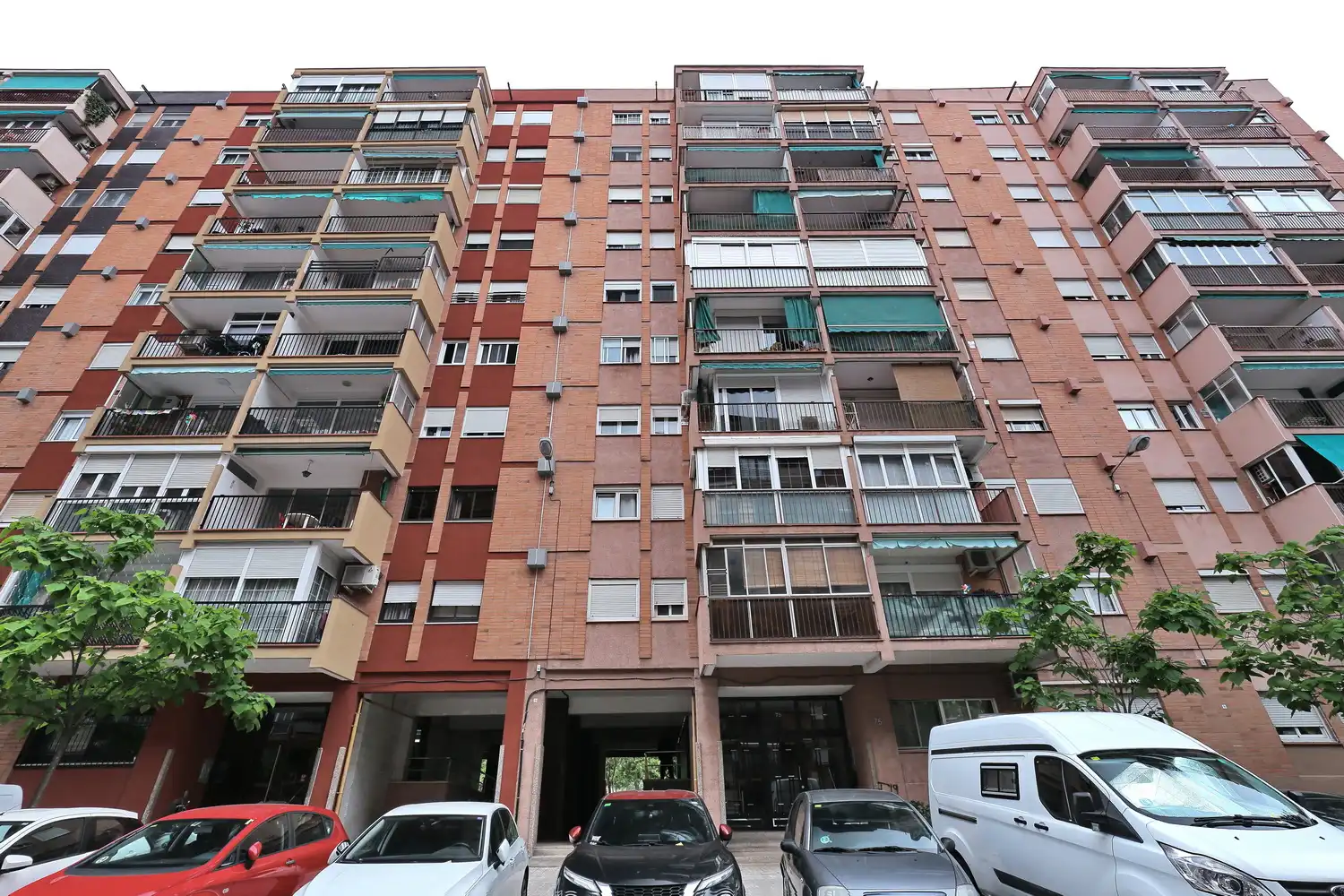 Exterior view of Flat for sale in Barcelona  with Heating, Oven and Balcony