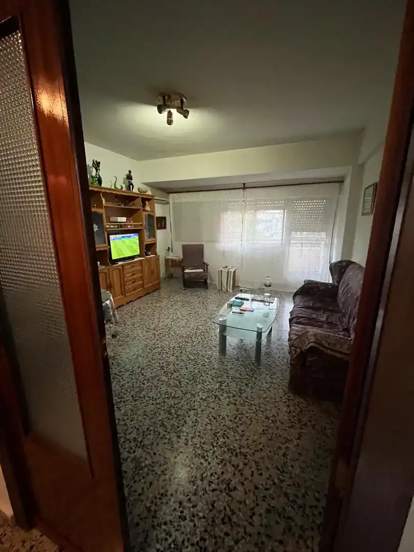 Sala d'estar de Pis en venda en L'Alcúdia de Crespins amb Aire condicionat i Balcó