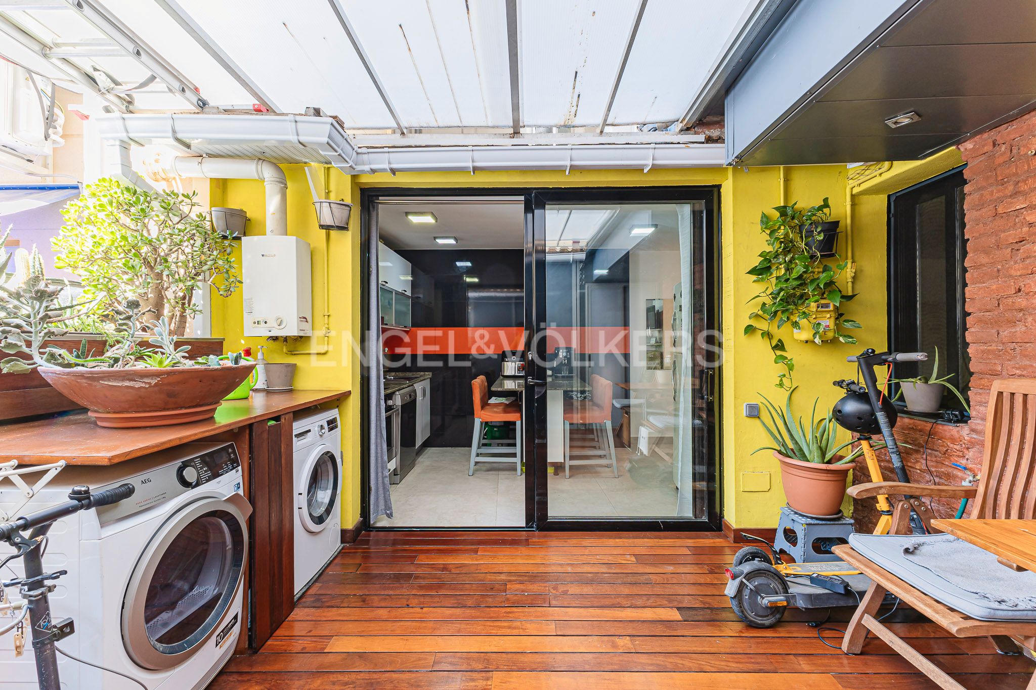 Terrassa de Apartament en venda en  Barcelona Capital amb Aire condicionat, Calefacció i Parquet