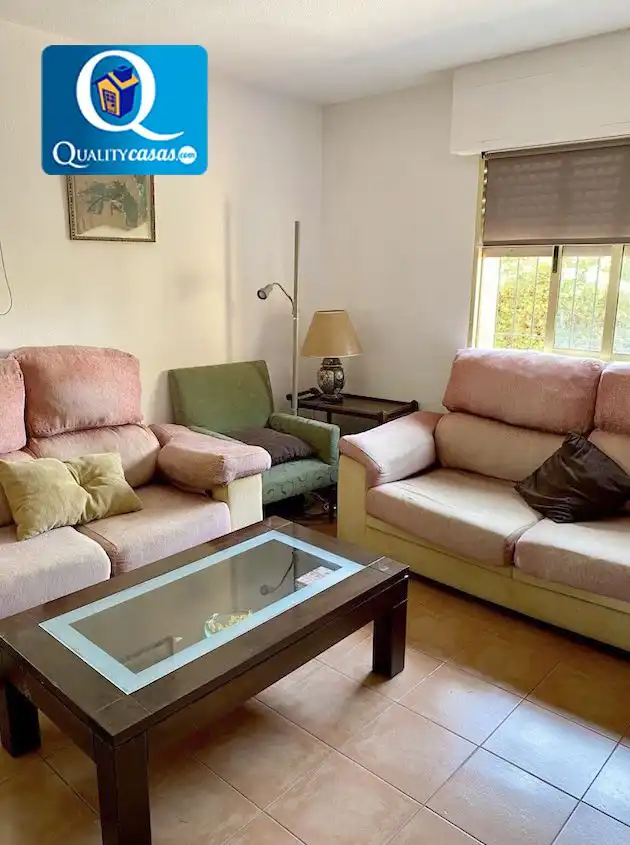 Sala d'estar de Casa o xalet en venda en San Vicente del Raspeig / Sant Vicent del Raspeig amb Aire condicionat, Calefacció i Terrassa