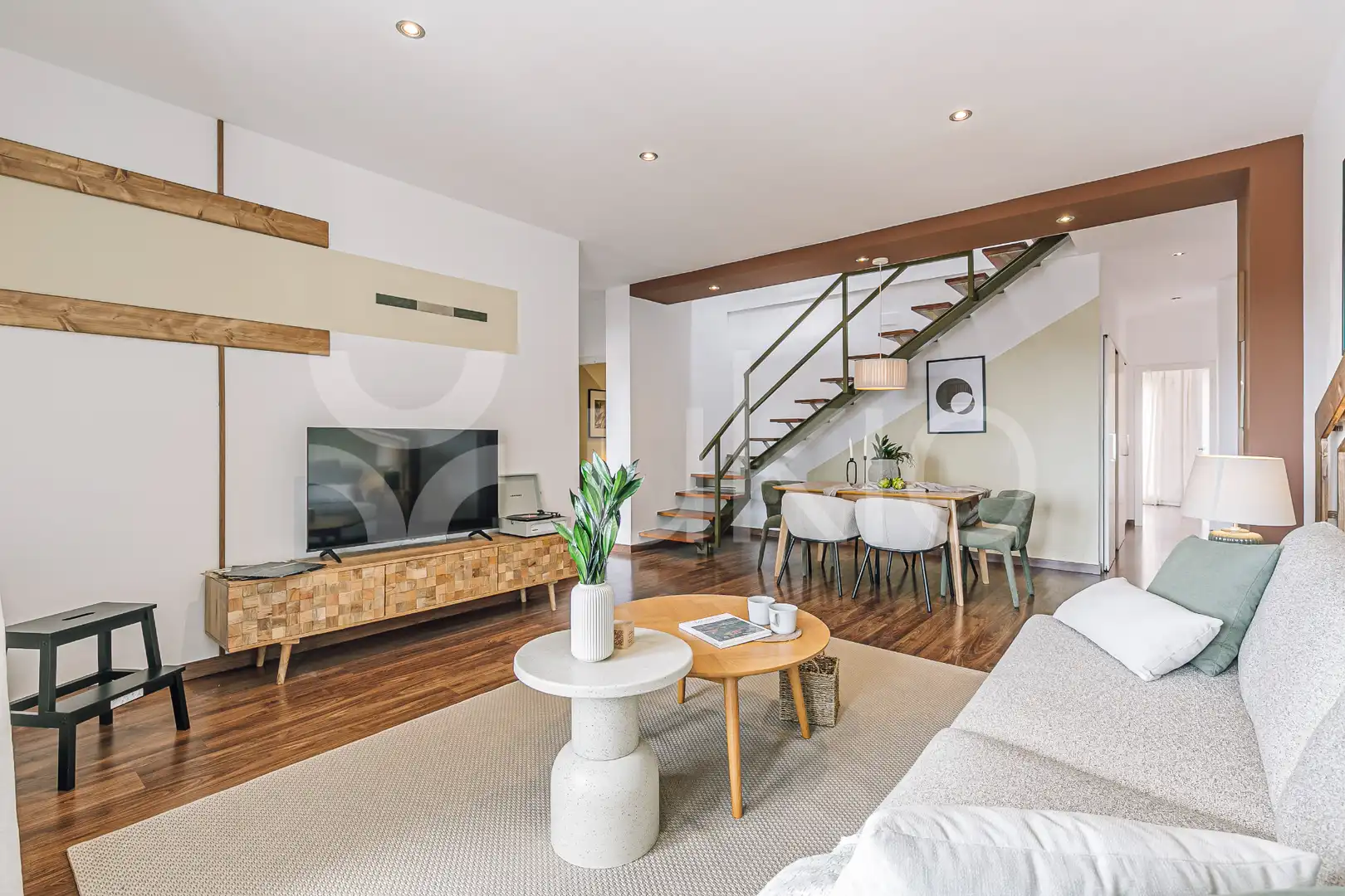 Sala de estar de Apartamento de alquiler en Gràcia
