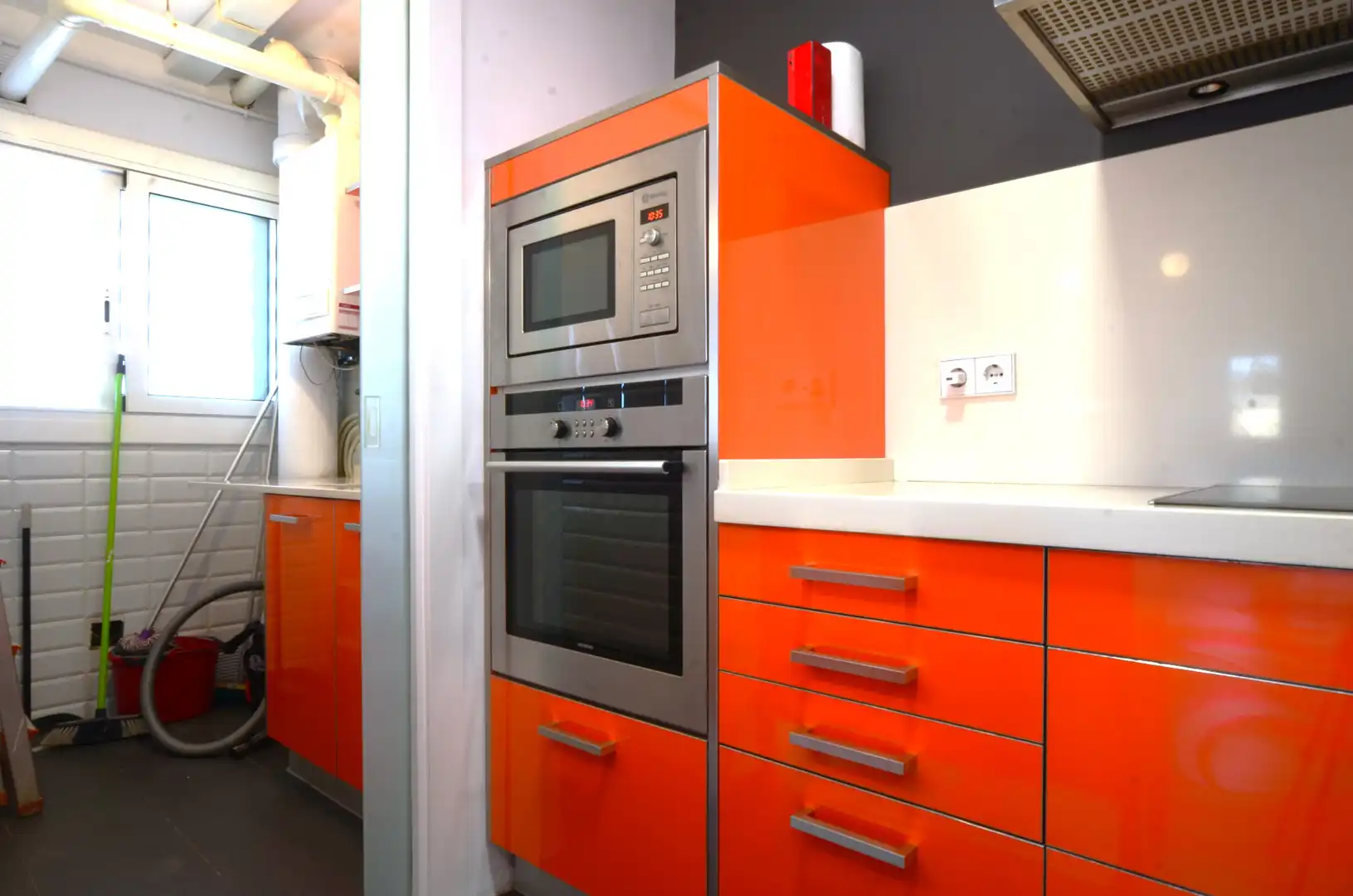 Cocina de Piso en venta en Montgat con Calefacción, Parquet y Horno