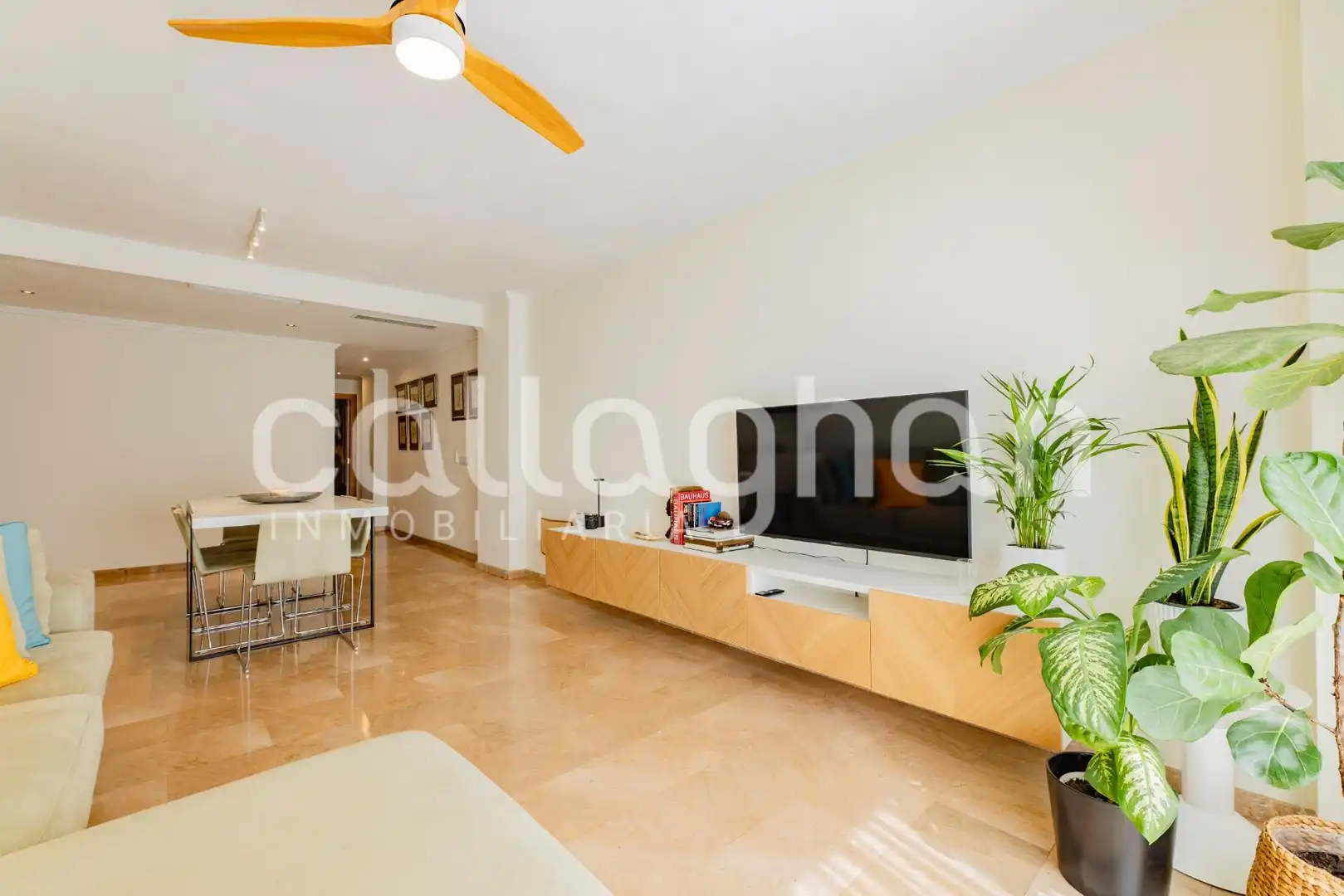 Sala d'estar de Pis en venda en Benetússer amb Aire condicionat, Calefacció i Terrassa