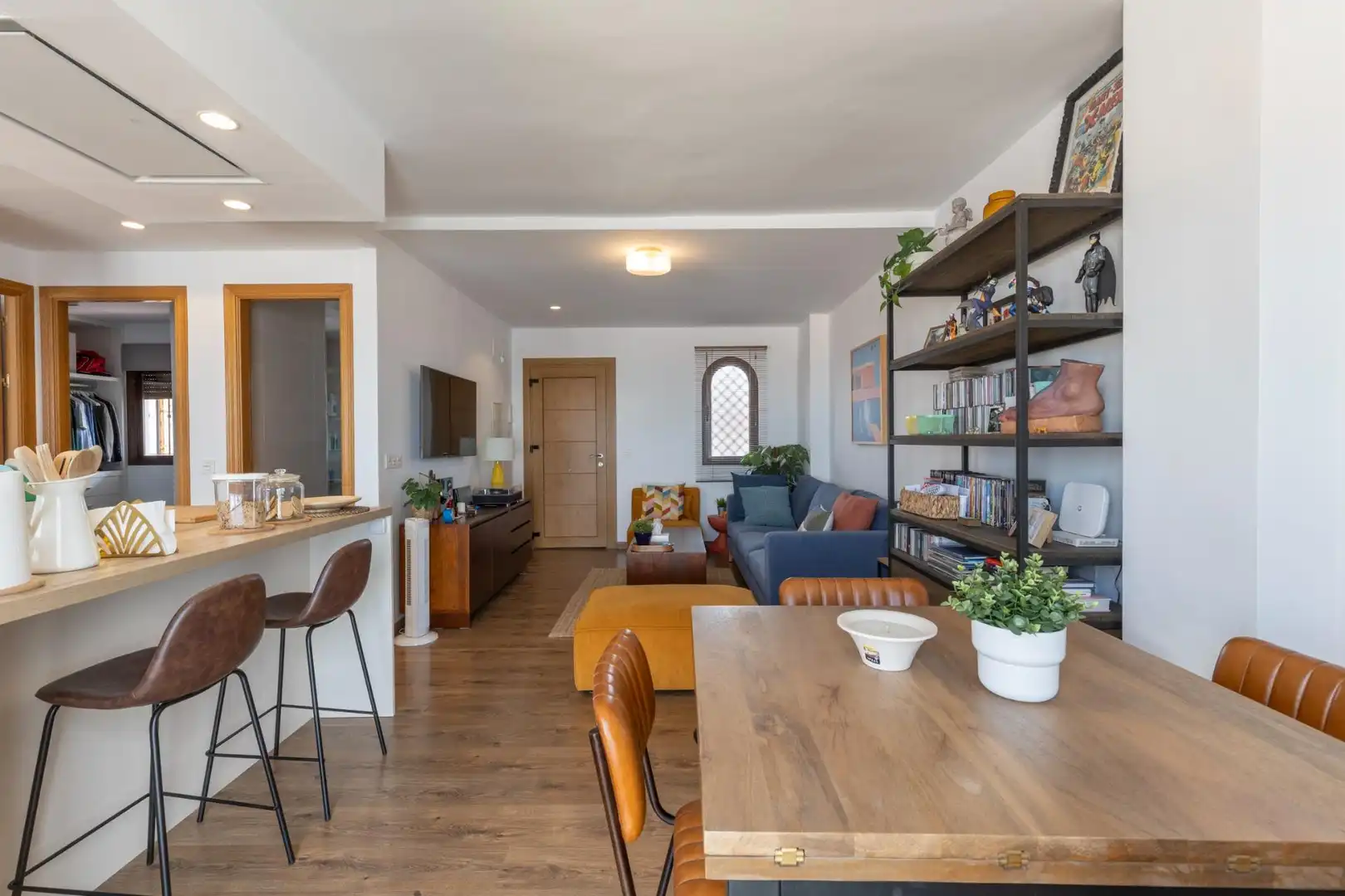 Living room of Attic for sale in La Zubia  with Air Conditioner, Heating and Parquet flooring
