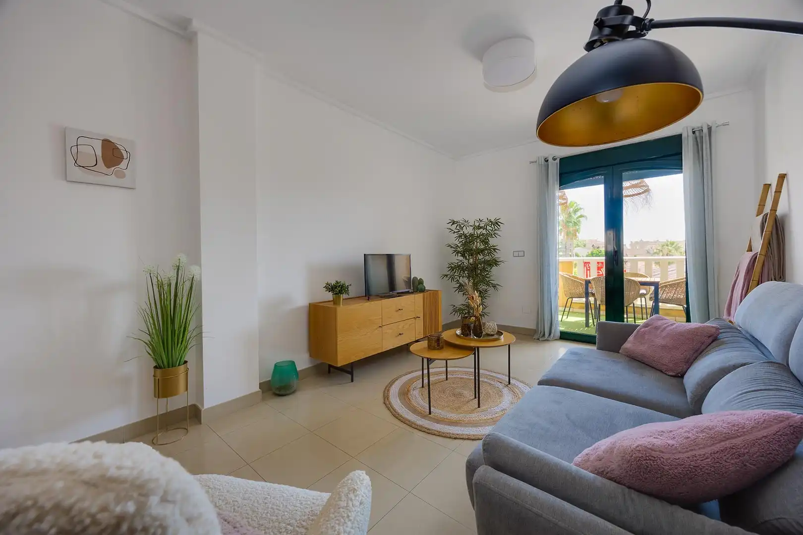 Sala de estar de Apartamento en venta en Rojales con Terraza y Piscina comunitaria